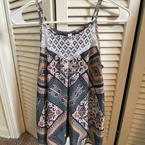 Retro tank halter